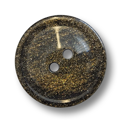 www.knopfparadies.de - 6388gg - Schlichte Kunststoffknöpfe mit Goldschimmer