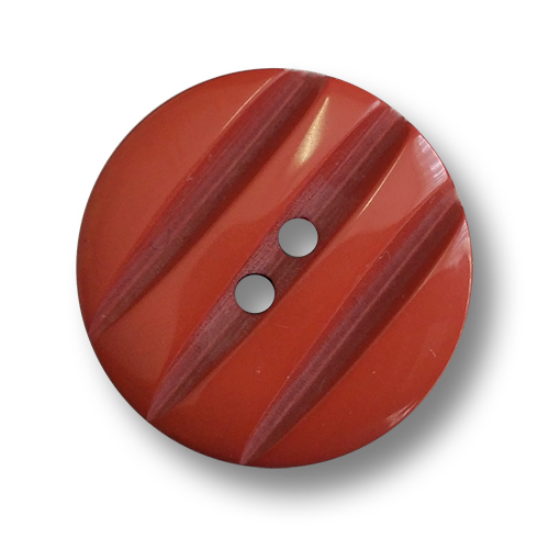 www.knopfparadies.de - 4734rr - Kaminrote Mantelknöpfe aus Kunststoff