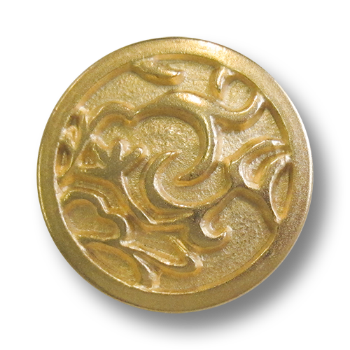 www.knopfparadies.de - 3985go - Goldfarbene Metallknöpfe - Günstigere B-Ware!