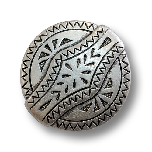 www.knopfparadies.de - 4578si - Authentische Trachtenknöpfe aus Metall