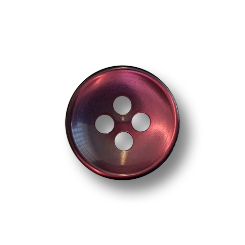 www.knopfparadies.de - 4395wr - Dunkel rosa und grau schimmernde Blusenknöpfe
