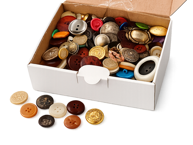Das Knopf-Pfund – 490 g Überraschung