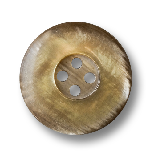 www.knopfparadies.de - 0102be - Beige bis hellbraun schimmernde Mantelknöpfe aus Kunststoff