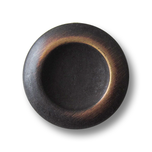 Schlichter bronze eisen messing kupferfarbener Metall Ösen Knopf