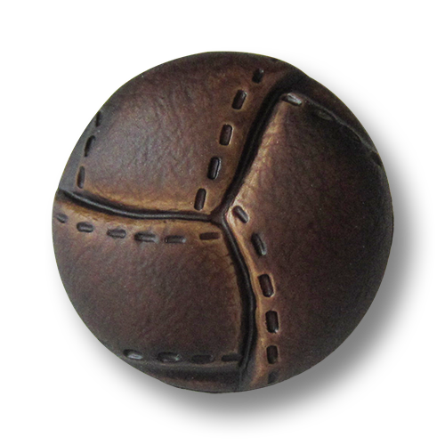 www.knopfparadies.de - 5934mb - Ösenknöpfe aus Kunststoff, fast wie echte Lederknöpfe