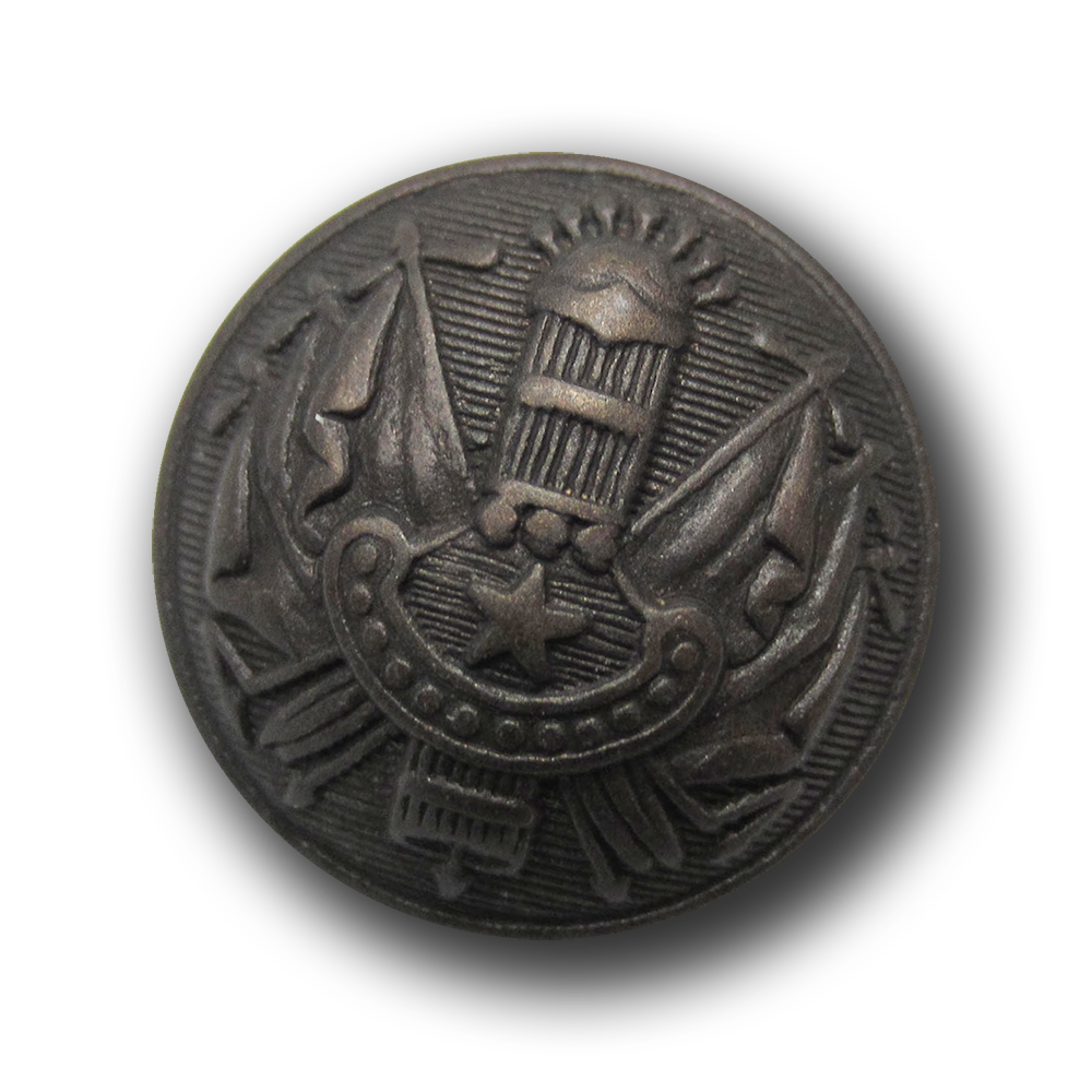 Bronzefb. Uniform Halbkugel Metall Knopf