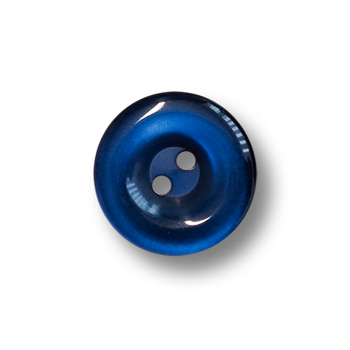 www.knopfparadies.de -  3093db - Dunkelblaue Blusenknöpfe aus Kunststoff