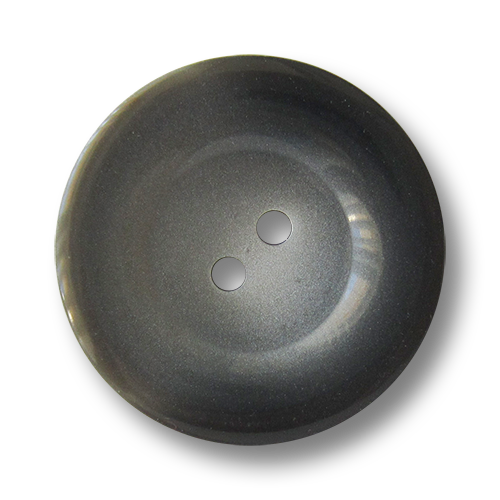 www.knopfparadies.de - 1693dg - Günstige Mantelknöpfe in grau aus Kunststoff - B-Ware
