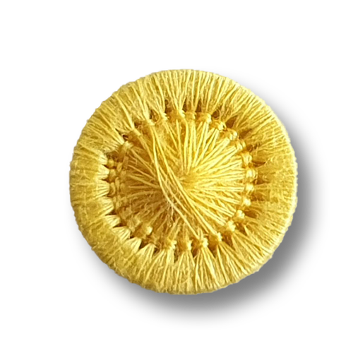 www.knopfparadies.de - 6413kg - Knallgelbe Wäscheknöpfe oder Zwirnknöpfe