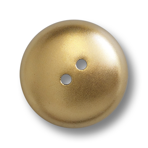 www.knopfparadies.de - 6313go - Goldfarbene, hohle und dicke Metallknöpfe aus Blech