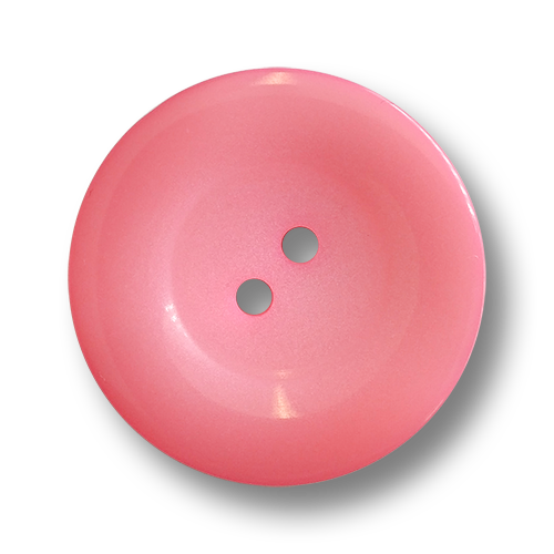 www.knopfparadies.de - 2691pi - Knallig pinke Mantelknöpfe aus Kunststoff