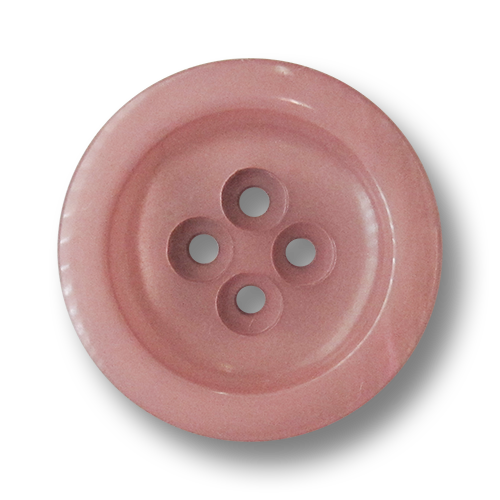 www.knopfparadies.de - 3031rd - Dunkel rosa schimmernde Mantelknöpfe aus Kunststoff