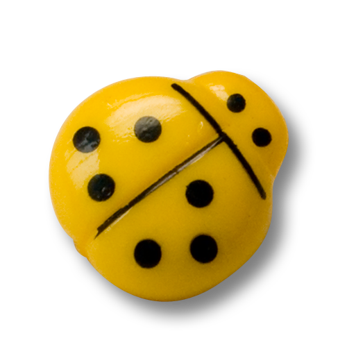 www.knopfparadies.de- Hübsche Marienkäfer - Kinderknöpfe 5708kg