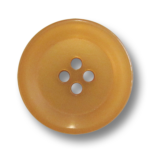 www.knopfparadies.de - 5988oc - Ockerfarbene Kunststoffknöpfe