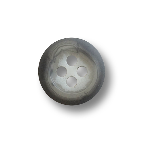 www.knopfparadies.de - 6380gr - Zeitlose Blusenknöpfe, grau meliert