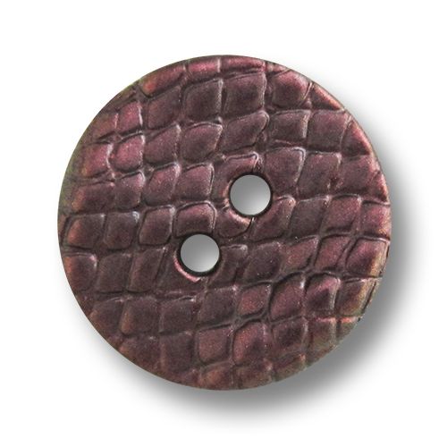 www.knopfparadies.de - 1011li - Schillernde Kunststoffknöpfe in Reptilienoptik