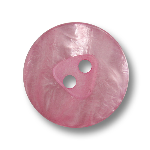 www.knopfparadies.de - 5845pi - Hübsch schimmernde Kunststoffknöpfe in pink / Perlmuttoptik