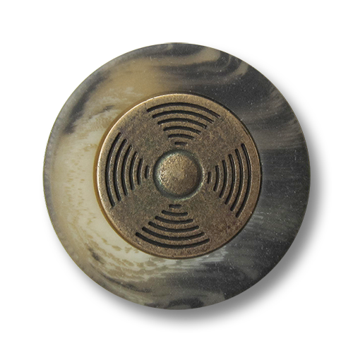 Sportlicher hornähnlicher Knopf