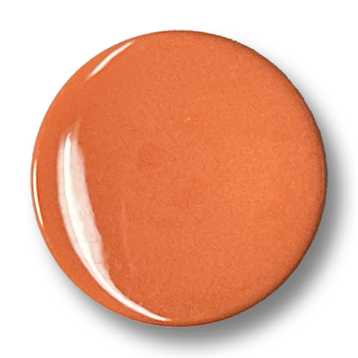 www.knopfparadies.de - 7026or - pastellorange Kunststoff Ösenknöpfe