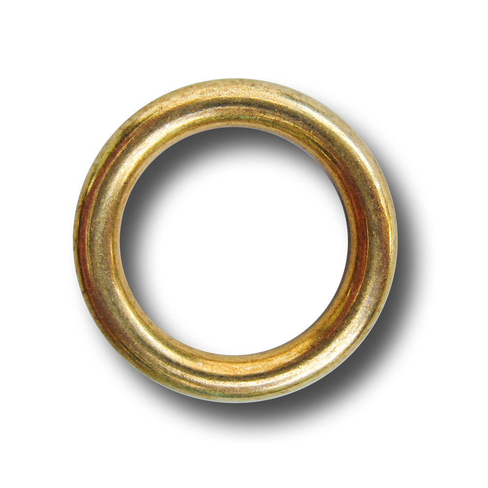 Goldfarbener Metall Ring für Schmuck, Deko & Basteln