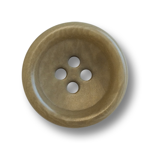 www.knopfparadies.de - 6160ol - Olivefarbene Steinnussknöpfe mit vier Knopflöchern