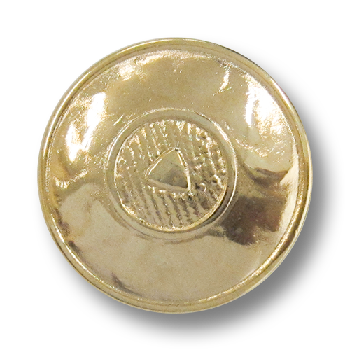 Goldfb. Metall Knopf wie aus Mittelalter o. Antike