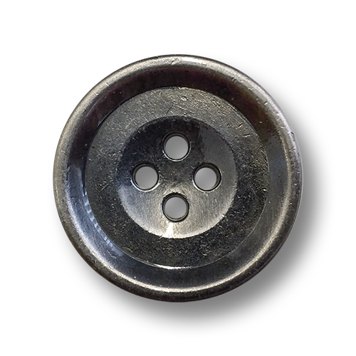 www.knopfparadies.de - 4523st - Schwere Metallknöpfe mit vier Löchern