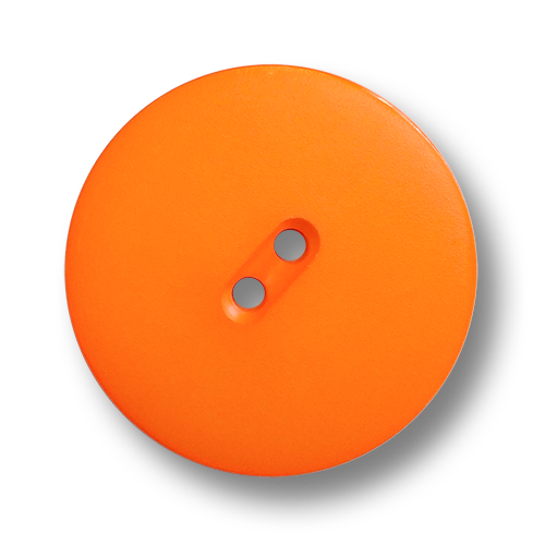 www.knopfparadies.de - 1470or - Knallig orangene Mantelknöpfe aus Kunststoff