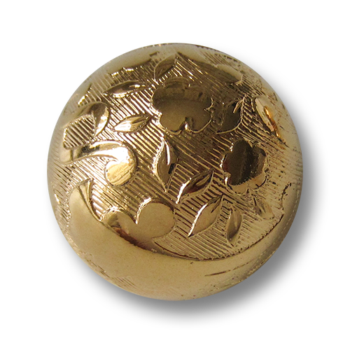 www.knopfparadies.de - 1484gg - Kunststoffknöpfe mit filigranem Muster in Halbkugelform