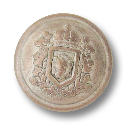 www.knopfparadies.de - 0575kp - Kupferfarbene Metallknöpfe mit Wappen