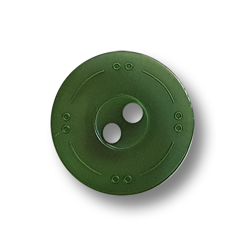 www.knopfparadies.de - 2123gr - Grüne Blusenknöpfe aus Kunststoff, mit zwei Löchern