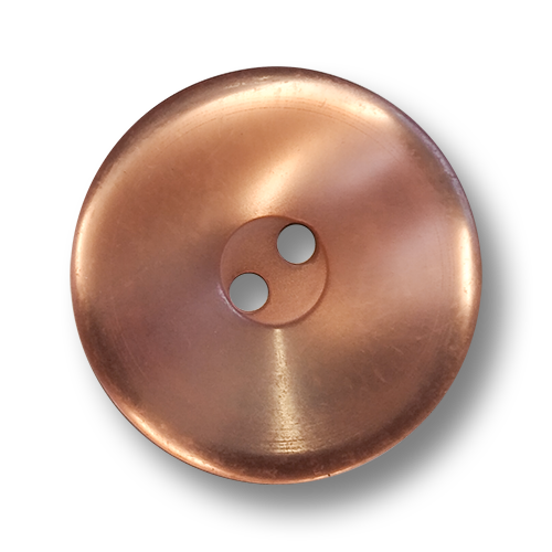 www.knopfparadies.de - 3582br - Braun schimmernde Mantelknöpfe