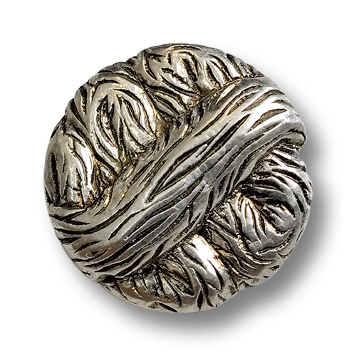 www.knopfparadies.de - 6382si - Altsilberfarbene Metallknöpfe
