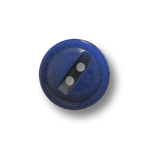 Faszinierender kobalt blau irisierender Blusen Knopf