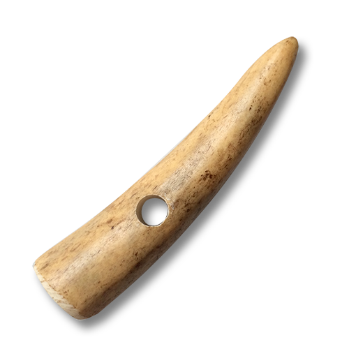 Echte Hirschhornknöpfe aus Geweihspitzen