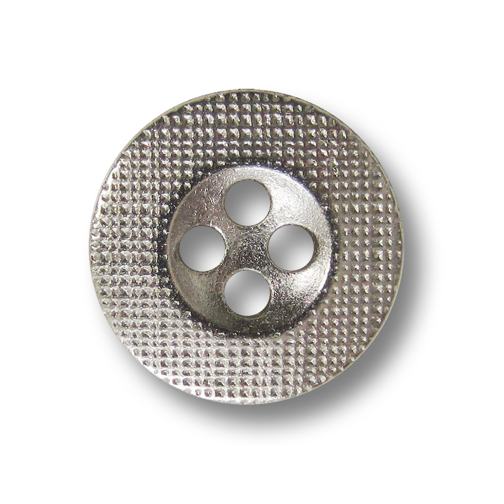 Schlichte 4-Loch-Knöpfe aus Metall