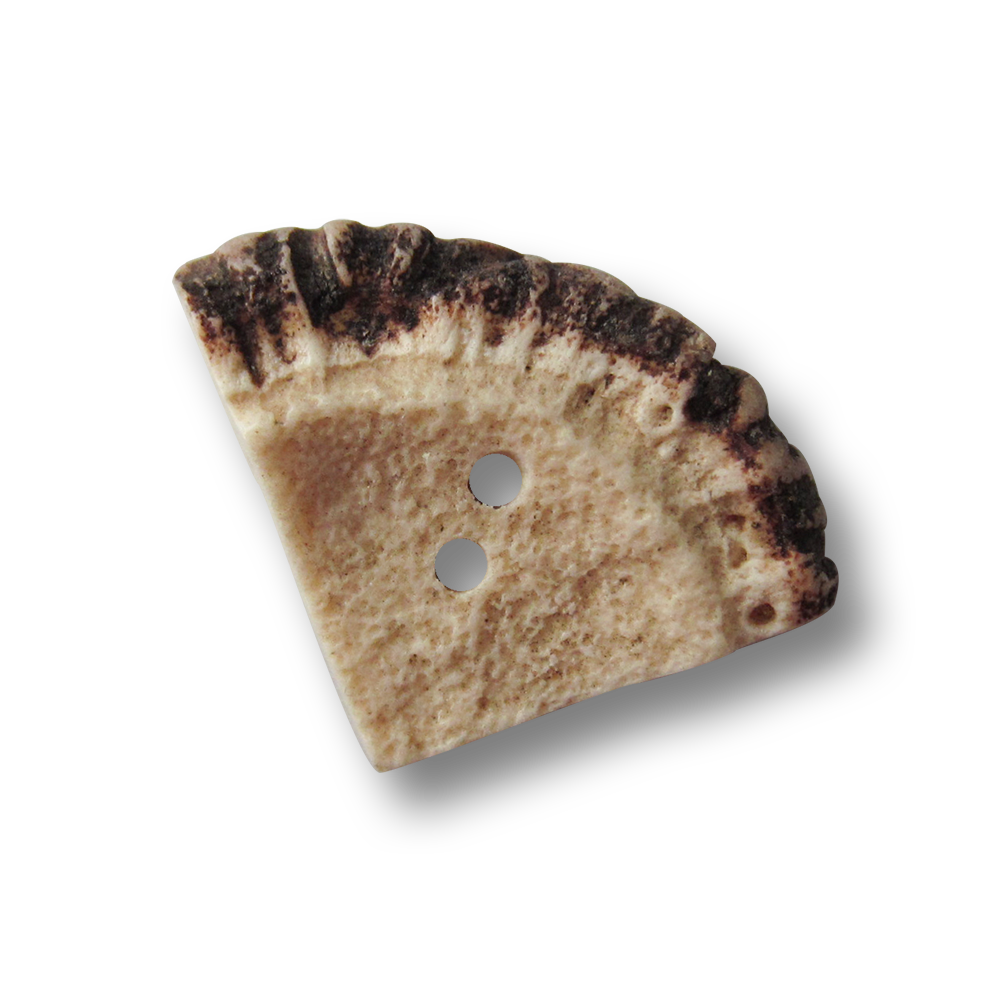 Ausgefallener Hirschhornknopf