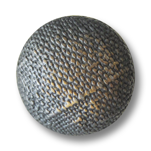 www.Knopfparadies.de - 2517em - Originelle Metallknöpfe in Bicolor wie grob gewebter Stoff