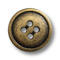 www.knopfparadies.de - 6284am - Flache, altmessingfarbene Metallknöpfe mit vier Löchern www.knopfparadies.de - 6284am - Flache, altmessingfarbene Metallknöpfe mit vier Löchern