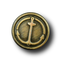 www.knopfparadies.de - 2408am - Kleine altmessingfarbene Anker Knöpfe www.knopfparadies.de - 2408am - Kleine altmessingfarbene Anker Knöpfe