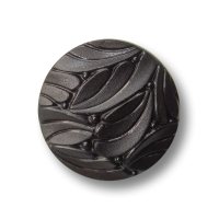 Nostalgischer brauner Ösen Knopf in Glas Optik Nostalgischer brauner Ösen Knopf in Glas Optik