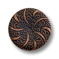 www.knopfparadies.de - 4532ku - Altkupferfarbene Kunststoffknöpfe mit filigranem Muster www.knopfparadies.de - 4532ku - Altkupferfarbene Kunststoffknöpfe mit filigranem Muster