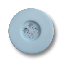 www.knopfparadies.de - 4688bb - Hellblau eingefärbte Kunststoffknöpfe mit vier Knopflöchern www.knopfparadies.de - 4688bb - Hellblau eingefärbte Kunststoffknöpfe mit vier Knopflöchern
