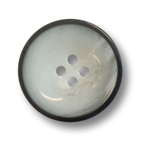 www.knopfparadies.de - 6050gr - Hellgraue Vierlochknöpfe aus Kunststoff mit Kontrastrand www.knopfparadies.de - 6050gr - Hellgraue Vierlochknöpfe aus Kunststoff mit Kontrastrand