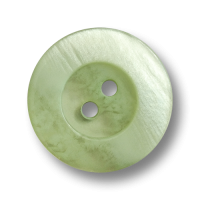 Hellgrüne Kunststoffknöpfe mit zwei Löchern Hellgrüne Kunststoffknöpfe mit zwei Löchern