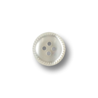 www.knopfparadies.de - 6043we - Weiß schimmernde Blusenknöpfe aus Kunststoff www.knopfparadies.de - 6043we - Weiß schimmernde Blusenknöpfe aus Kunststoff
