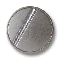 www.knopfparadies.de - 1504sm - Matt silberne Ösen Metallknöpfe mit Zierband www.knopfparadies.de - 1504sm - Matt silberne Ösen Metallknöpfe mit Zierband