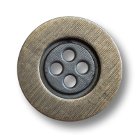 www.knopfparadies.de - 6420em - Interessante Vierlochknöpfe aus Metall in Bicolor Optik www.knopfparadies.de - 6420em - Interessante Vierlochknöpfe aus Metall in Bicolor Optik