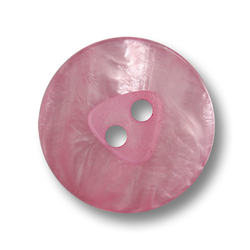 www.knopfparadies.de - 5845pi - Hübsch schimmernde Kunststoffknöpfe in pink / Perlmuttoptik