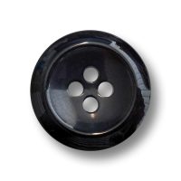 www.knopfparadies.de - 6456sc - Schwarz glänzende Vierlochknöpfe aus Kunststoff www.knopfparadies.de - 6456sc - Schwarz glänzende Vierlochknöpfe aus Kunststoff